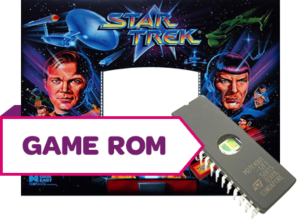 Star Trek 25th Anniversary Game/Display Rom Set - Image 1