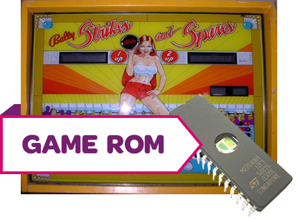 Strikes and Spares CPU Game Rom Set