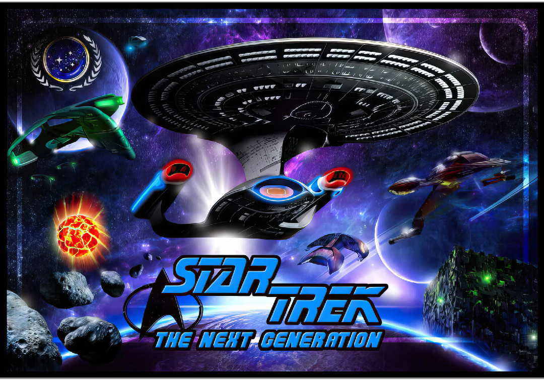 Star Trek TNG Alternate Translite 5 - Image 1