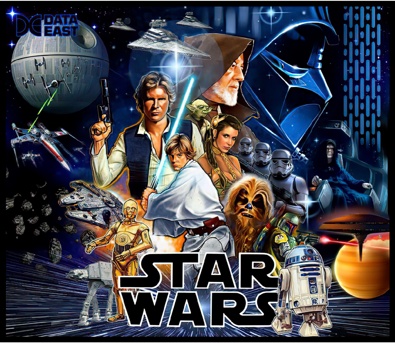 Star Wars (DE) Alternate Translite - Image 1
