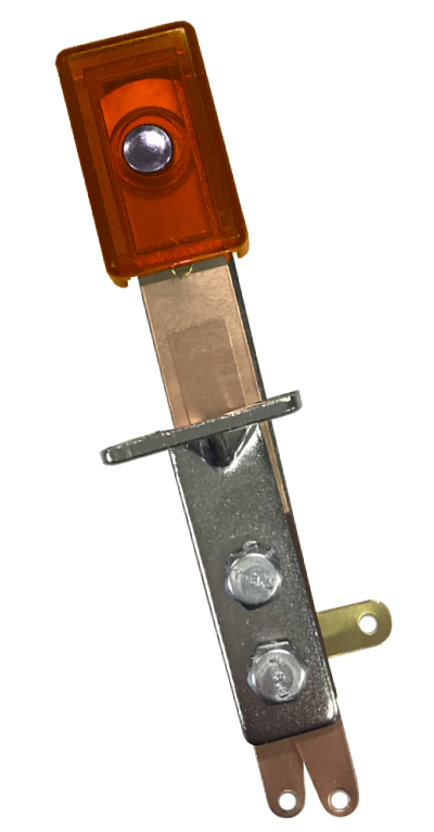 Target Stand Up 3D Orange Transparent
