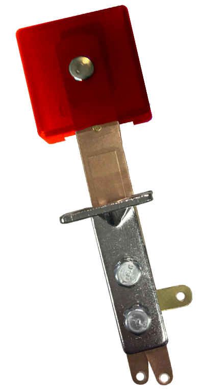 Target Switch 3D Square Translucent Red