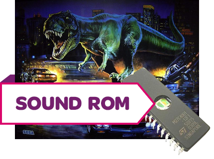 The Lost World Jurassic Park Sound Rom U21