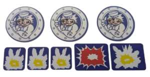 Torpedo Alley Spinner/Target/Pop Decal Set