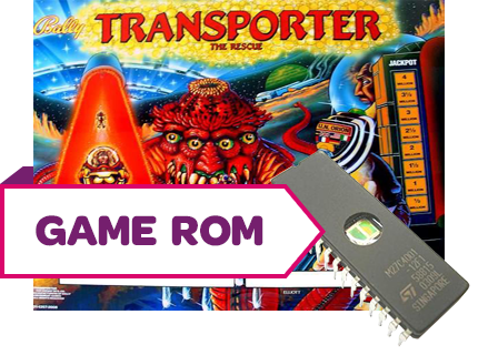 Transporter the Rescue CPU Game Rom Set