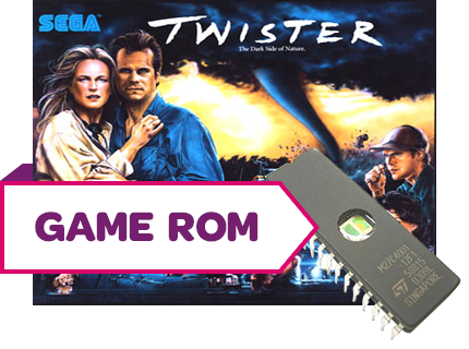 Twister Game/Display Rom Set
