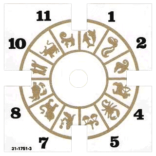 Twilight Zone Clock Decal Proto - Image 1
