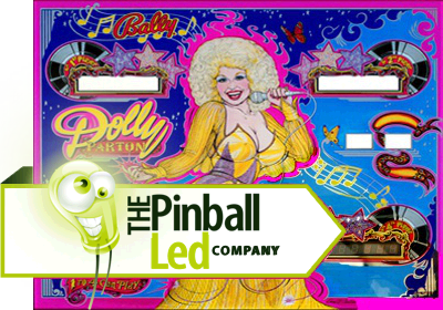 Dolly Parton UltiFlux Playfield LED Set