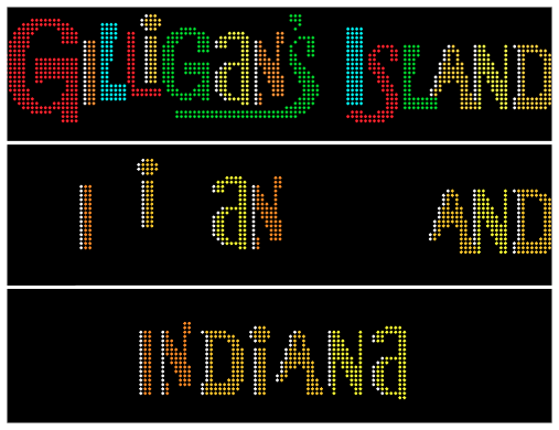 Gilligan's Island ColorDMD