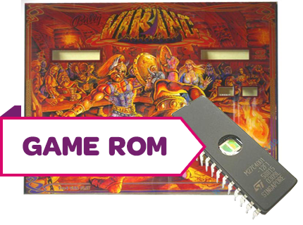 Viking CPU Game Rom Set (7-Digit Bootleg)