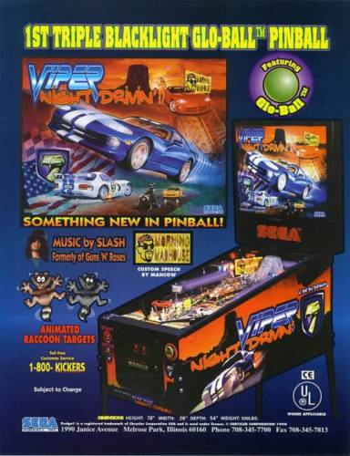 Viper Night Drivin Flyer