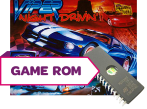 Viper Night Drivin Game/Display Rom Set