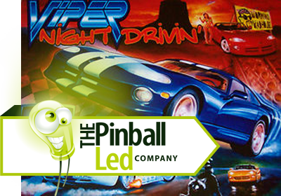 Viper Night Drivin UltiFlux Playfield LED Set