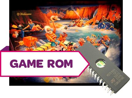 White Water CPU Game Rom (Home) - Image 1