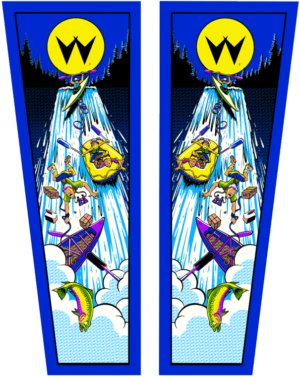 White Water Backbox Decals