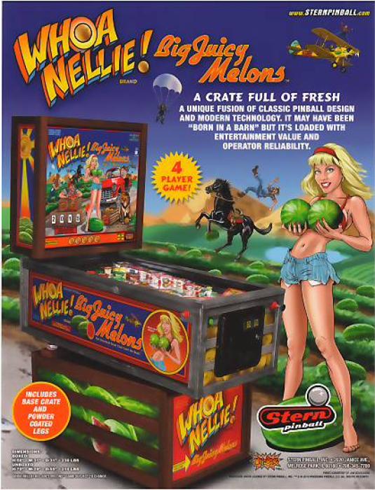 Whoa Nellie Big Juicy Melons Flyer