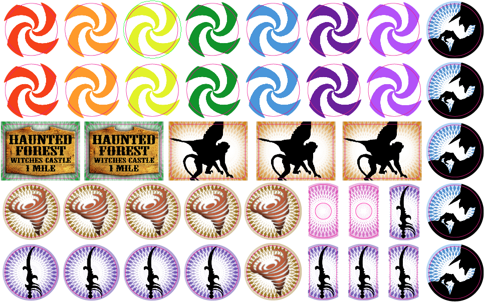 Wizard of Oz Target Decals