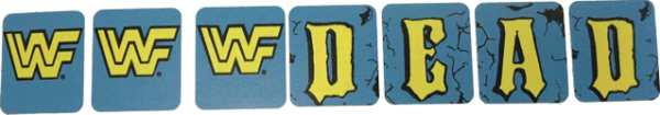 WWF Royal Rumble Target Decals