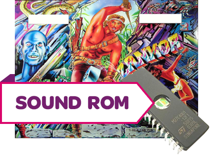 Zankor Sound Rom IC6