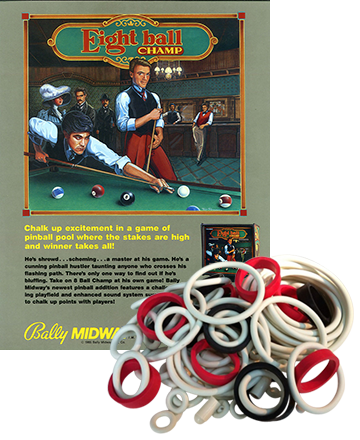 Eight Ball Champ Rubberset