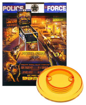 Police Force Bumpercap Set
