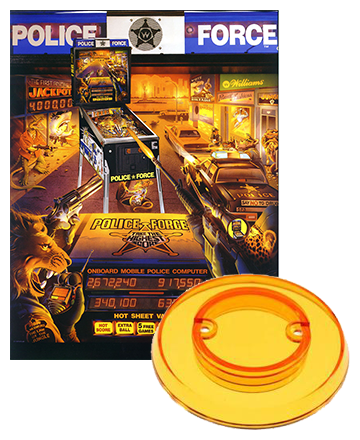 Police Force Bumpercap Set