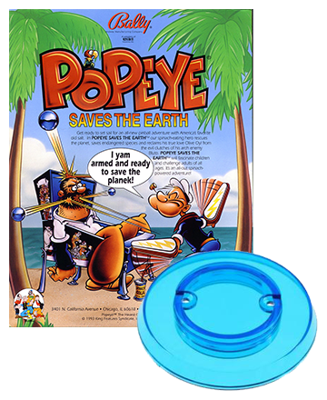 Popeye saves the Earth Bumpercap Set